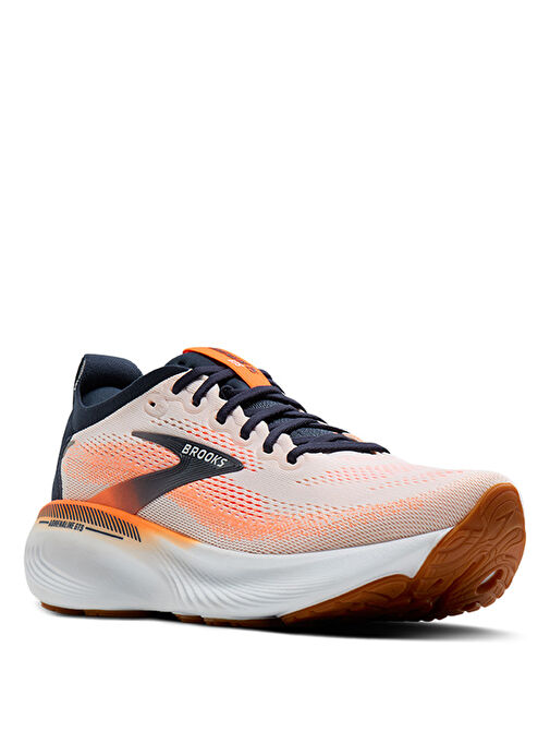 Brooks Beyaz Turuncu Brooks Adrenaline Gts 1104541D123 25 Erkek Koşu Ayakkabısı