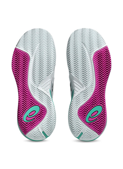 Asics Beyaz Asics Gel Resolution 1041A485-103 GEL-RESOLUTION X CLAY Deri Erkek Tenis Ayakkabısı