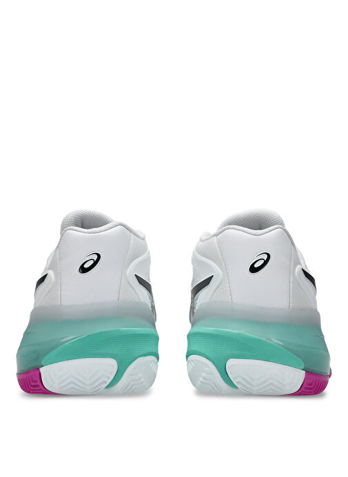 Asics Beyaz Asics Gel Resolution 1041A485-103 GEL-RESOLUTION X CLAY Deri Erkek Tenis Ayakkabısı