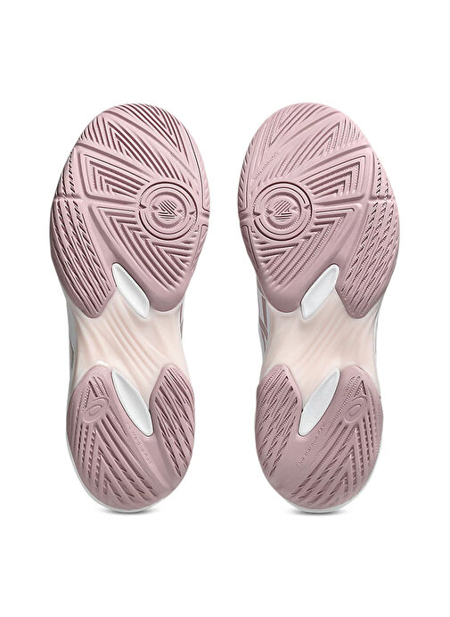 Asics Beyaz Lila Asics Gel Rocket 1072A119-103 GEL-ROCKET 12 Kadın Voleybol Ayakkabısı