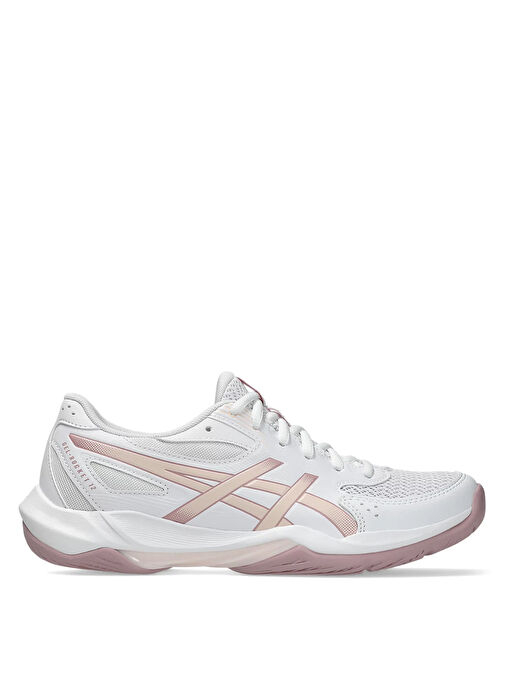 Asics Beyaz Lila Asics Gel Rocket 1072A119-103 GEL-ROCKET 12 Kadın Voleybol Ayakkabısı