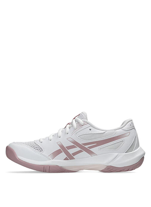 Asics Beyaz Lila Asics Gel Rocket 1072A119-103 GEL-ROCKET 12 Kadın Voleybol Ayakkabısı