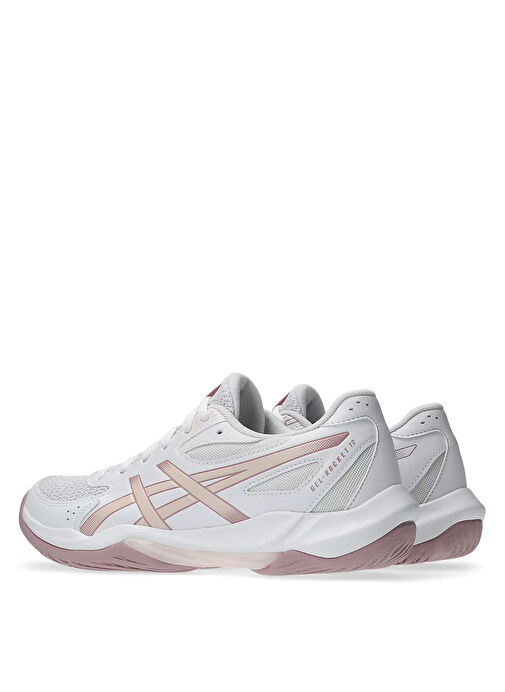 Asics Beyaz Lila Asics Gel Rocket 1072A119-103 GEL-ROCKET 12 Kadın Voleybol Ayakkabısı