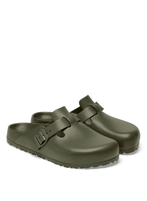 Birkenstock Haki Birkenstock Boston Kadın Terlik