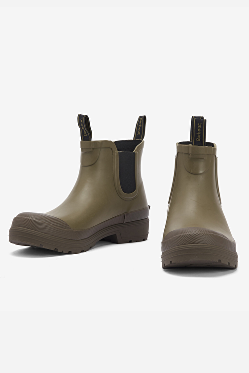 Barbour Storm Chelsea Yağmur Botu OL92 Olive - Görsel 7