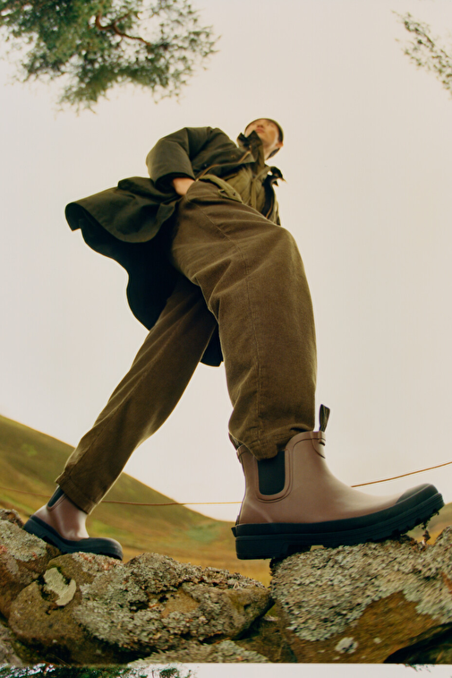 Barbour Storm Chelsea Yağmur Botu OL92 Olive - Görsel 2