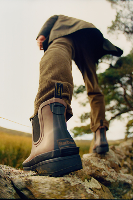 Barbour Storm Chelsea Yağmur Botu OL92 Olive - Görsel 4