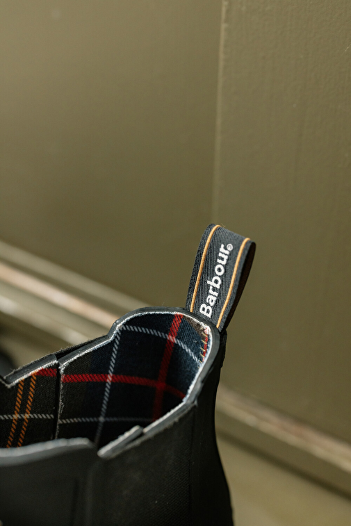 Barbour Halton Chelsea Yağmur Botu BK11 Black - Görsel 8
