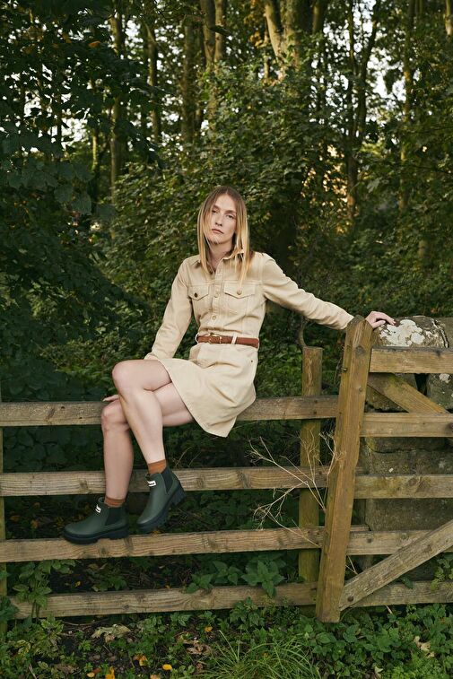 Barbour Halton Chelsea Yağmur Botu BK11 Black - Görsel 9