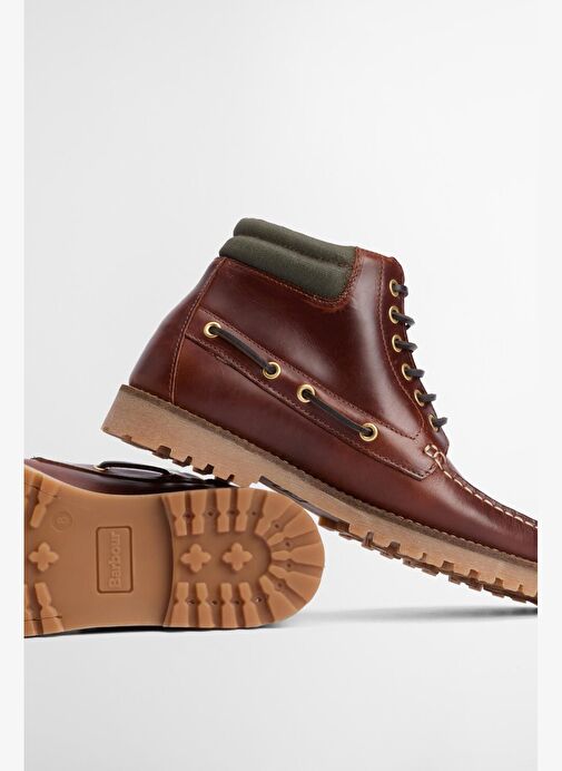 Barbour Tiller Moccasin Bot BR71 Mahogany - Görsel 7