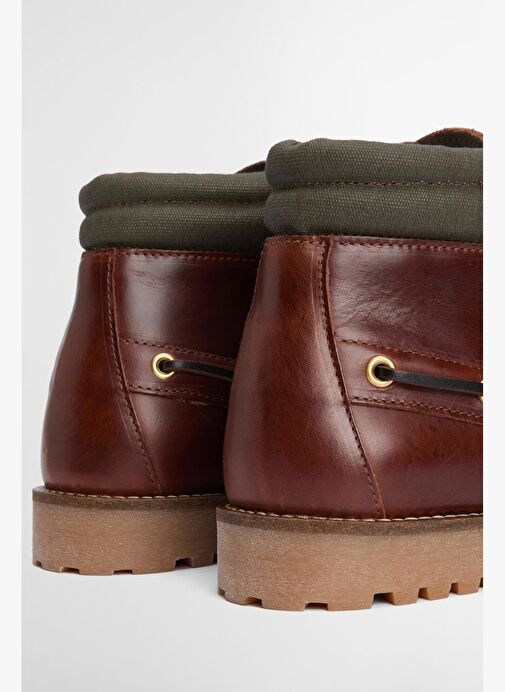 Barbour Tiller Moccasin Bot BR71 Mahogany - Görsel 6