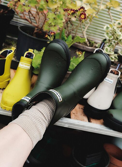 Barbour Raelynn Bot OL12 Olive-Black - Görsel 9