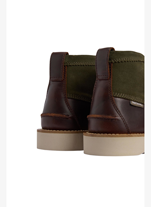 Barbour Hadston Chukka Bot OL32 Olive/Dark Brown - Görsel 5