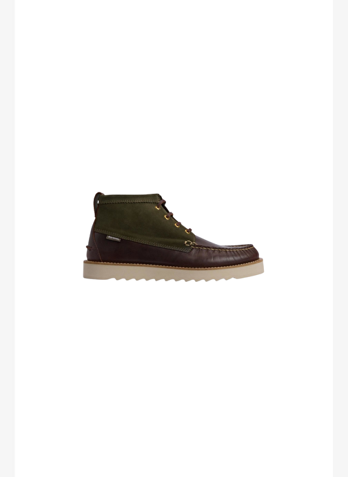 Barbour Hadston Chukka Bot OL32 Olive/Dark Brown - Görsel 3
