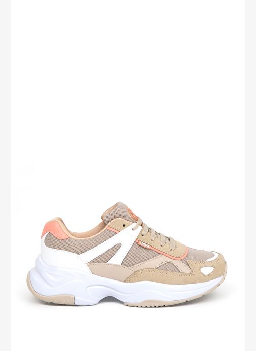 U.S. Polo Assn. Kadın Bej Spor Ayakkabı 50288900-VR011 - Görsel 3