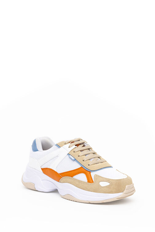 U.S. Polo Assn. Kadın Beyaz Spor Ayakkabı 50288900-VR013 - Görsel 4