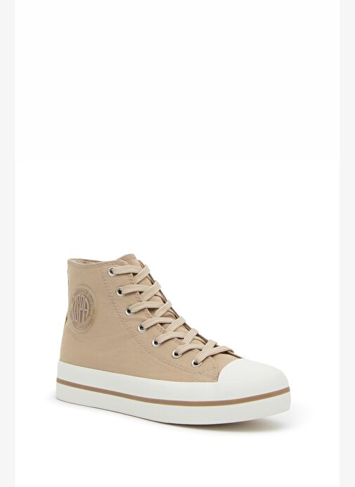 U.S. Polo Assn. Kadın Bej Spor Ayakkabı 50288922-VR011 - Görsel 4