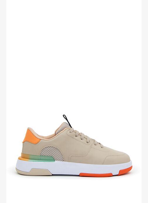 U.S. Polo Assn. Erkek Bej Spor Ayakkabı 50288930-VR011 - Görsel 2