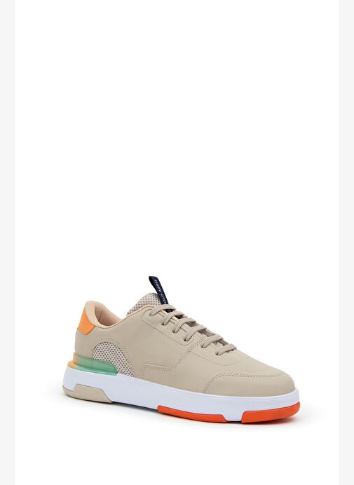 U.S. Polo Assn. Erkek Bej Spor Ayakkabı 50288930-VR011 - Görsel 3