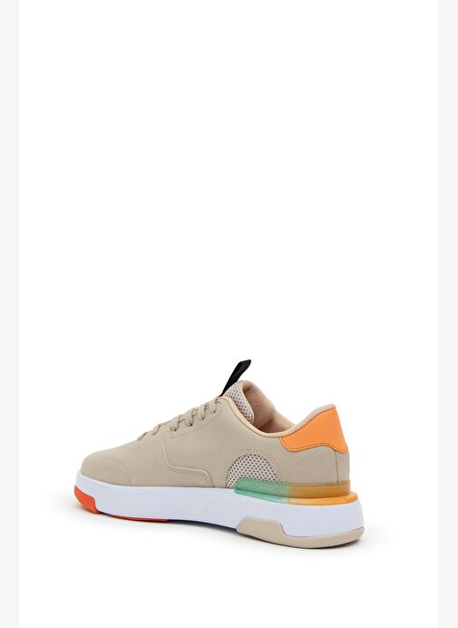 U.S. Polo Assn. Erkek Bej Spor Ayakkabı 50288930-VR011 - Görsel 4