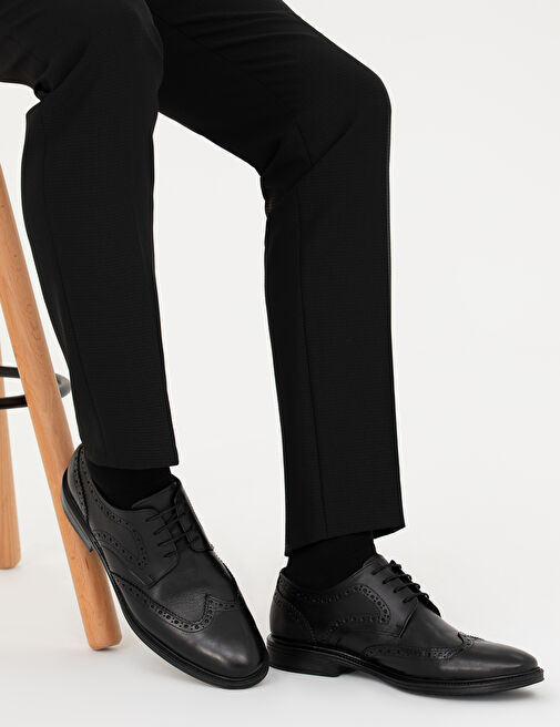 Siyah Klasik Ayakkabı - Görsel 2