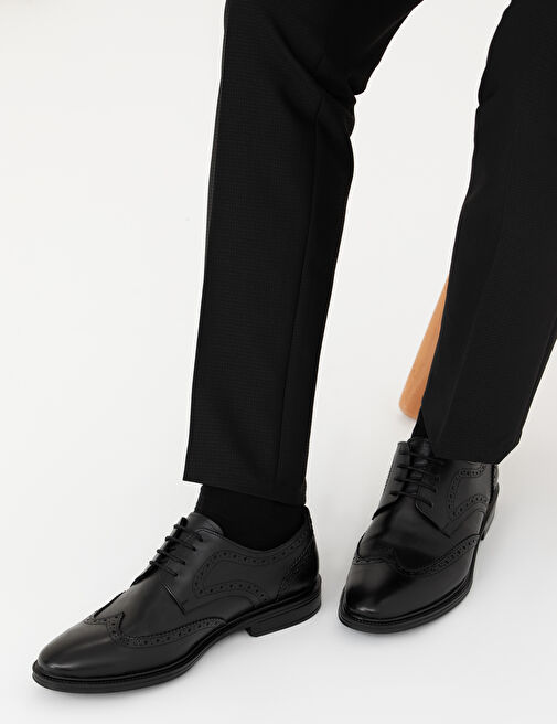 Siyah Klasik Ayakkabı - Görsel 3