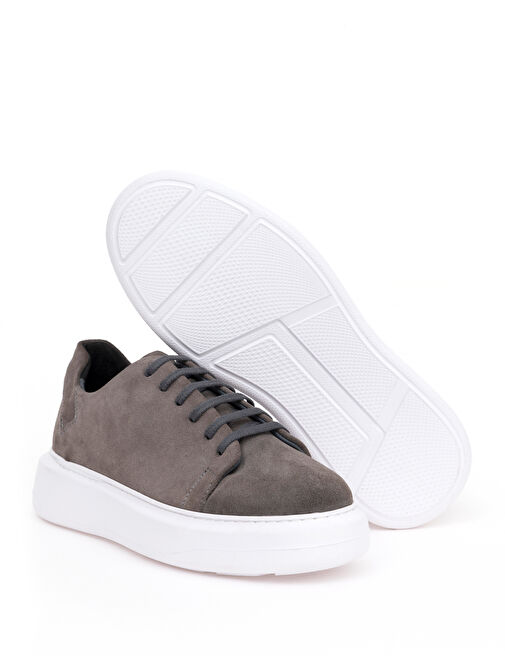 Açık Gri Casual Ayakkabı - Görsel 7