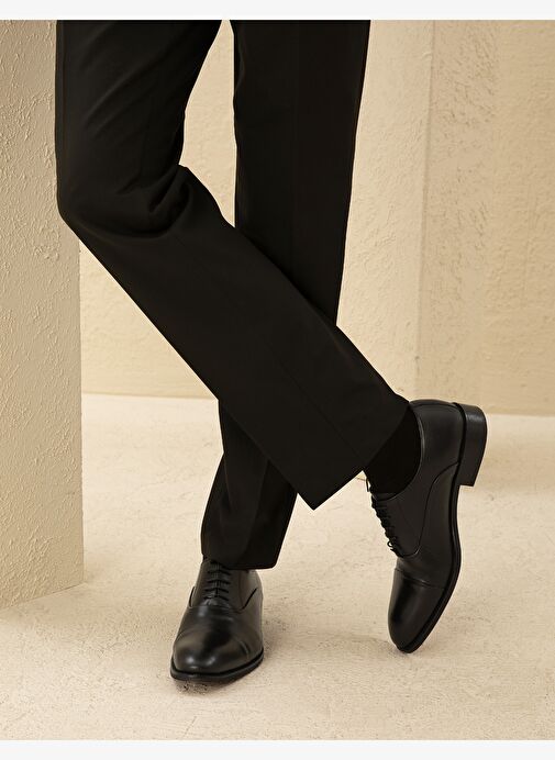 Siyah Klasik Ayakkabı - Görsel 2