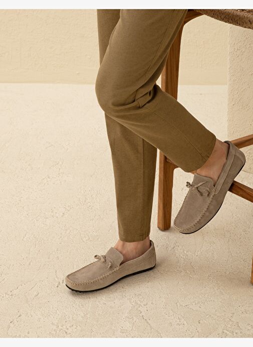 Bej Loafer Ayakkabı - Görsel 2
