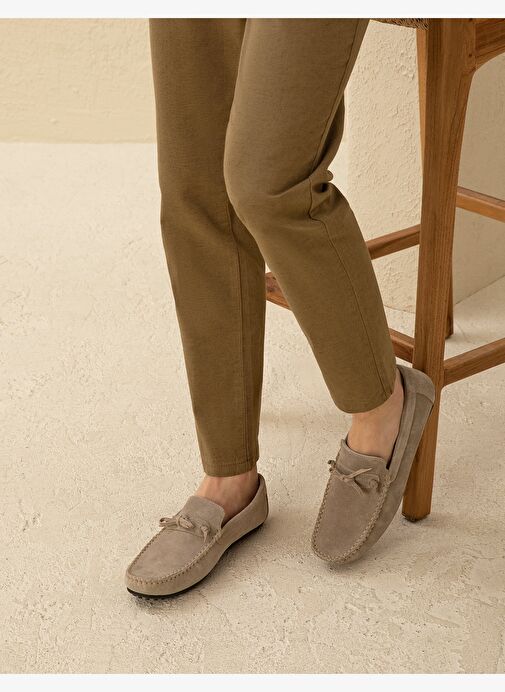 Bej Loafer Ayakkabı - Görsel 3