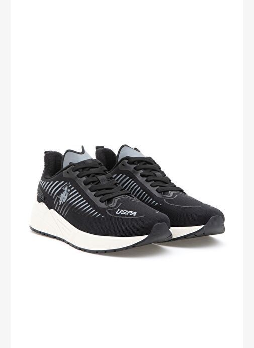 U.S. Polo Assn. Erkek Siyah Spor Ayakkabı 50293740-VR046 - Görsel 2