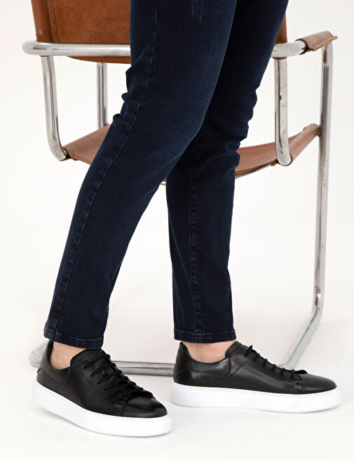 Siyah Casual Ayakkabı - Görsel 3