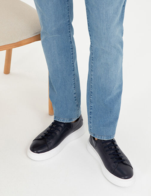 Lacivert Casual Ayakkabı - Görsel 3