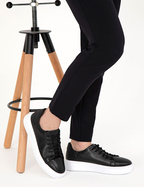 Siyah Casual Ayakkabı - Görsel 3