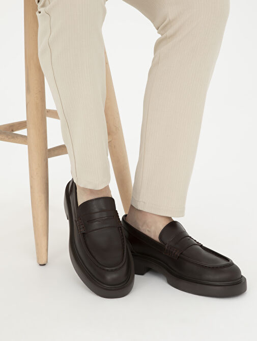 Kahverengi Casual Ayakkabı - Görsel 3