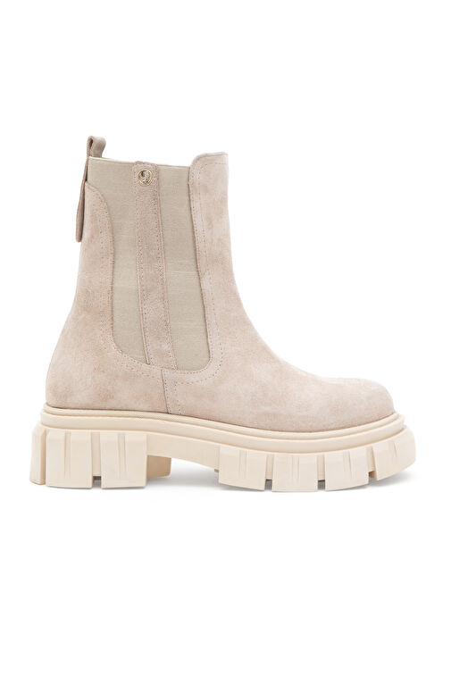 U.S. Polo Assn. Kadın Bej Süet Bot 50297258-VR011 - Görsel 3