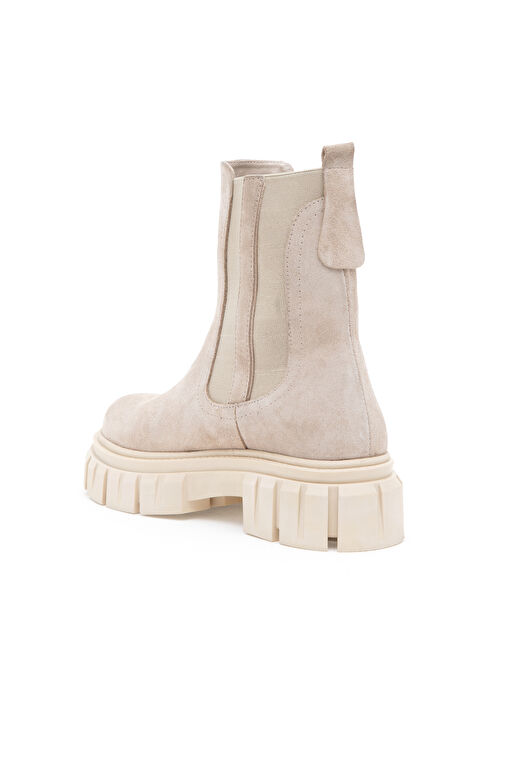 U.S. Polo Assn. Kadın Bej Süet Bot 50297258-VR011 - Görsel 5