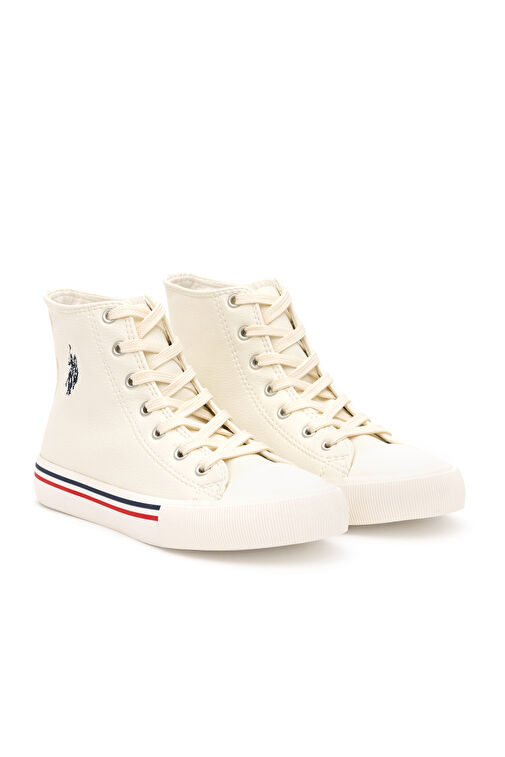 U.S. Polo Assn. Kadın Beyaz Spor Ayakkabı 50297270-VR013 - Görsel 2