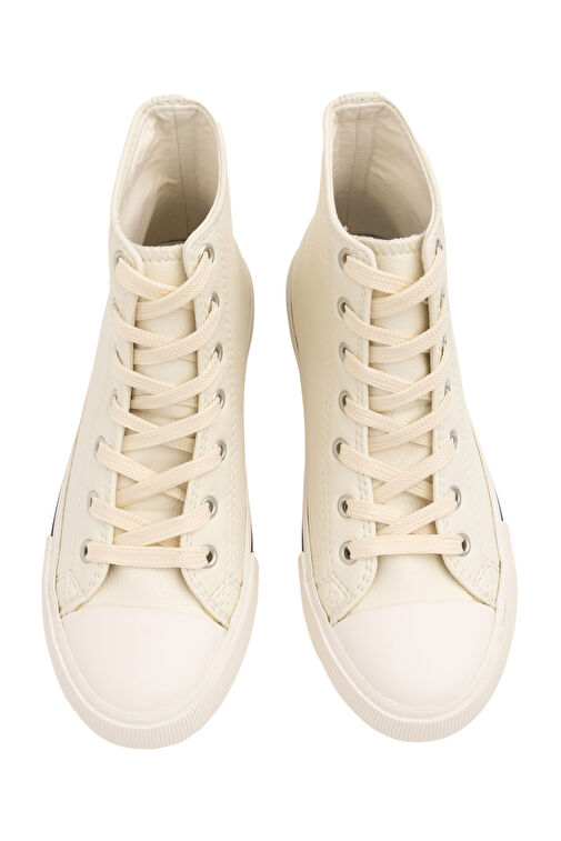 U.S. Polo Assn. Kadın Beyaz Spor Ayakkabı 50297270-VR013 - Görsel 7