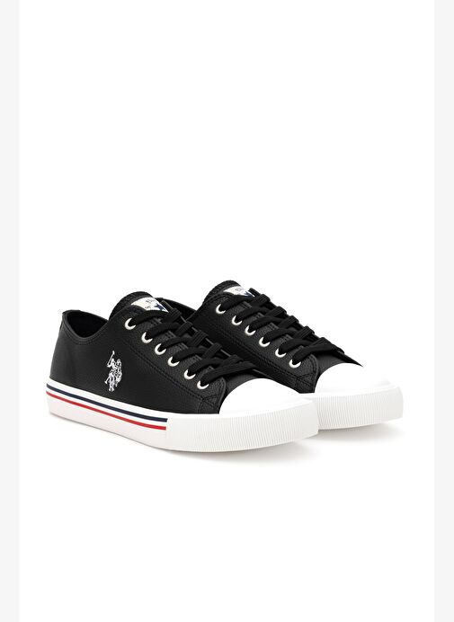 U.S. Polo Assn. Erkek Siyah Spor Ayakkabı 50297280-VR046 - Görsel 2