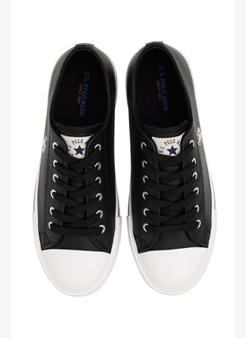 U.S. Polo Assn. Erkek Siyah Spor Ayakkabı 50297280-VR046 - Görsel 7