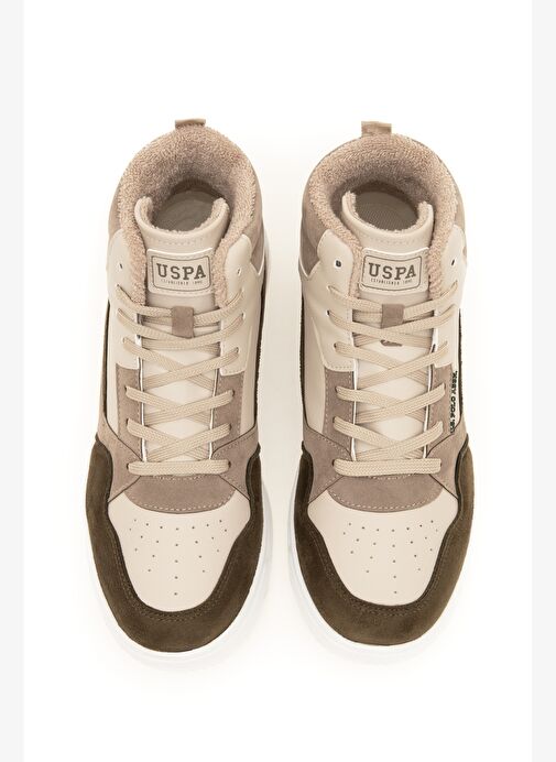 U.S. Polo Assn. Erkek Haki Spor Ayakkabı 50297315-VR027 - Görsel 7