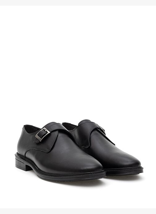 Pierre Cardin Siyah Erkek Deri Klasik Ayakkabı 50298521 - Görsel 4