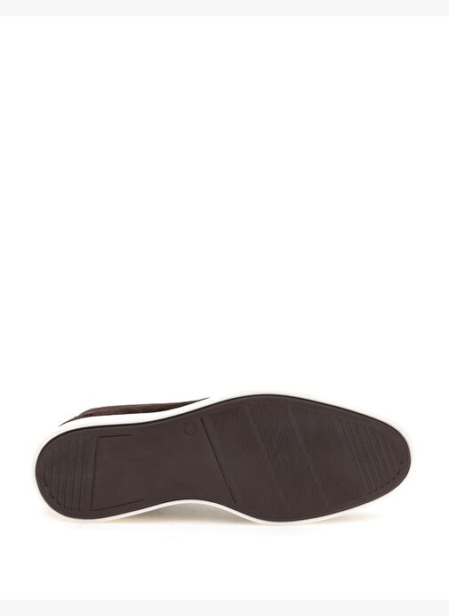 Kahverengi %100 Deri Casual Ayakkabı - Görsel 6
