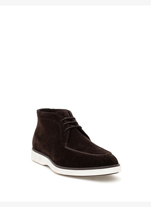 Kahverengi %100 Deri Casual Ayakkabı - Görsel 4