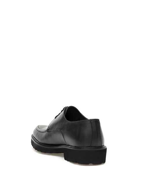 Siyah %100 Deri Casual Ayakkabı - Görsel 7