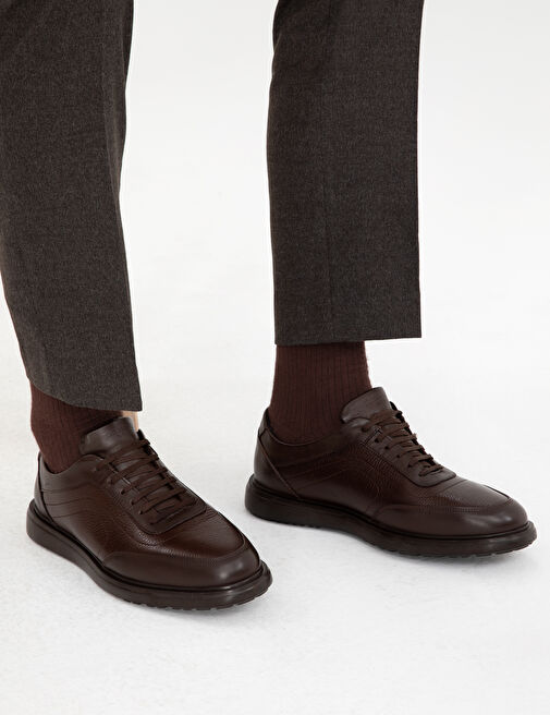 Pierre Cardin Siyah Erkek Deri Günlük Ayakkabı 50298537 - Görsel 2