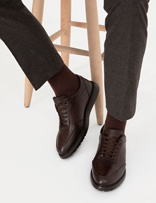 Pierre Cardin Siyah Erkek Deri Günlük Ayakkabı 50298537 - Görsel 3