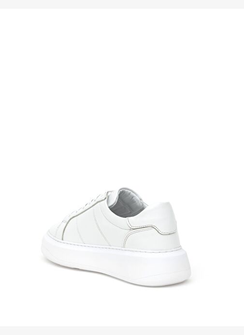 Pierre Cardin Beyaz Kadın Deri Sneaker 50300070 - Görsel 7