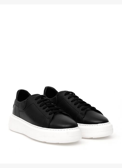 Pierre Cardin Siyah Kadın Deri Sneaker 50300072 - Görsel 2